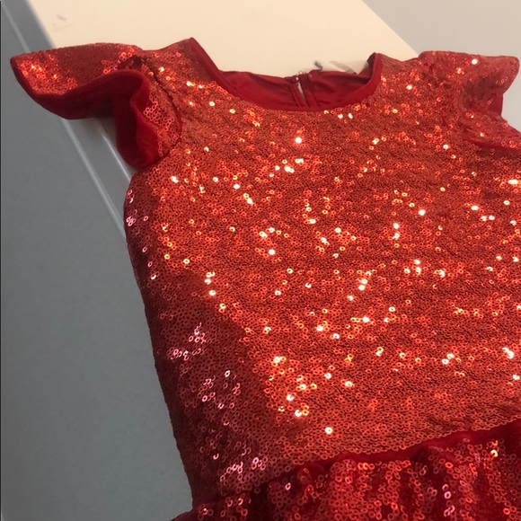 Shimmery Red Dress or Top for an older girl - Picture 4 of 4